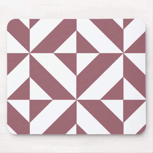 Pum Geometric Deko Cube Pattern Mousepad (Vorne)