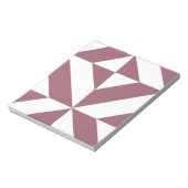 Pum Geometric Deko Cube Pattern Notizblock (Rotiert)