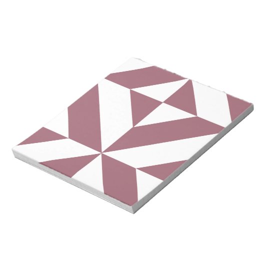 Pum Geometric Deko Cube Pattern Notizblock (Rotiert)