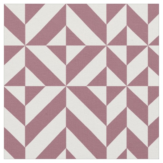 Pum Geometric Deko Cube Pattern Stoff (Nahaufnahme)