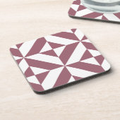 Pum Geometric Deko Cube Pattern Untersetzer (Linke Seite)