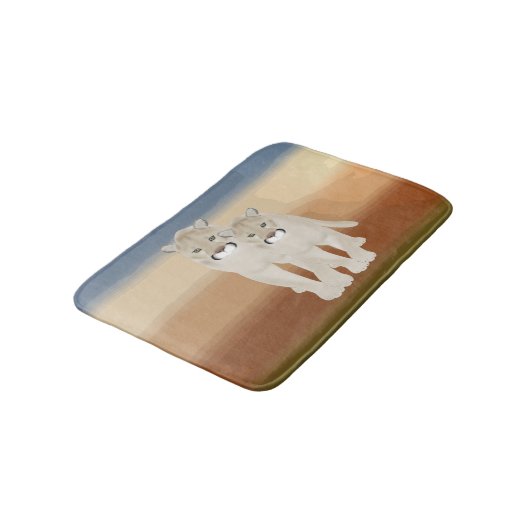 Puma Bathmat Badematte (Schrägansicht)