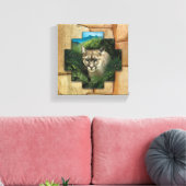 Puma - Canvas Wrap Wandkunst Leinwanddruck (Insitu (Wohnzimmer))