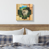 Puma - Canvas Wrap Wandkunst Leinwanddruck (Insitu (Schlafzimmer))