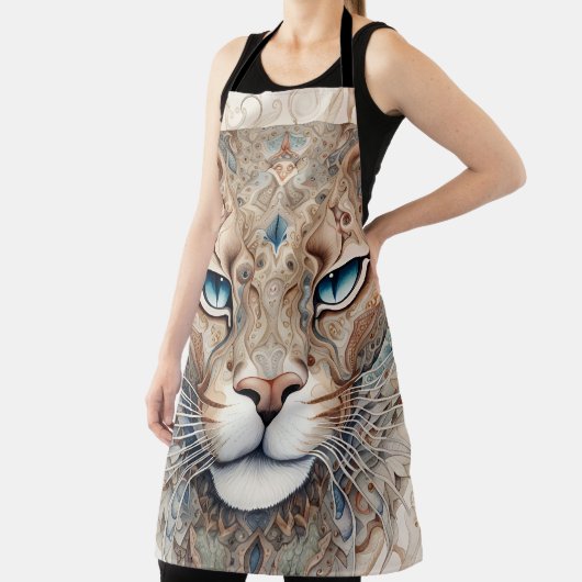 Puma Face Surreal Art Schürze (InSitu)