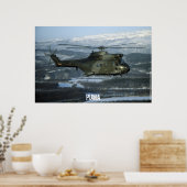 Puma Hubschrauber Poster (Küche)