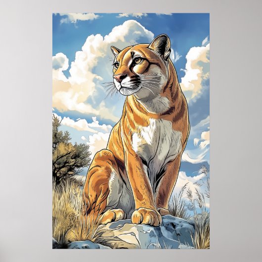Puma I Cougar Poster (Vorne)