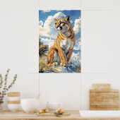 Puma I Cougar Poster (Küche)