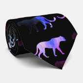 Puma-Katzen  Krawatte (Gerollt)