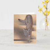 Puma Notecard Andrews Denman Karte (Gelbe Blume)