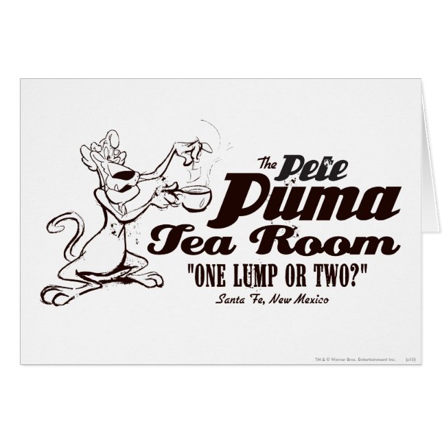 Puma Pete Tea Room (Vorderseite (Horizontal))