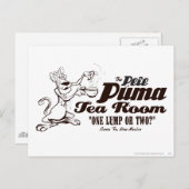 Puma Pete Tea Room Postkarte (Vorne/Hinten)