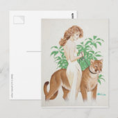 Puma PinUp Postkarte (Vorne/Hinten)