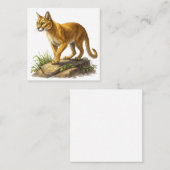 Puma Quadratische Visitenkarte (Vorne/Hinten)