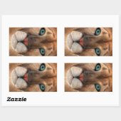 Puma Rechteckiger Aufkleber (Blatt)