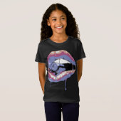 PUMA RS CURVE MARBLE LÄSSIG PUMA BLACK PEACH T-Shirt (Vorne ganz)