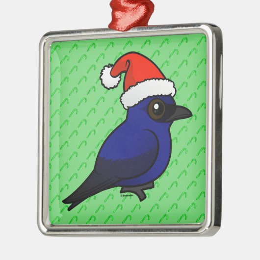 PUMA Santa Silbernes Ornament (Links)