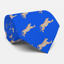 Puma-Team-Maskottchen-Fußball-Basketball-Baseball Krawatte