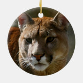 Puma-Verzierung Keramik Ornament (Hinten)