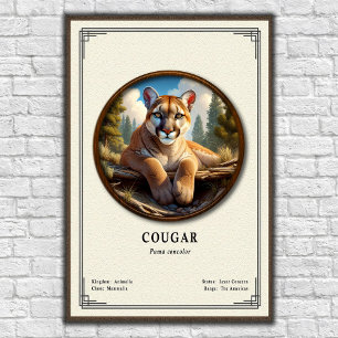 Puma Zoologie Serie Poster