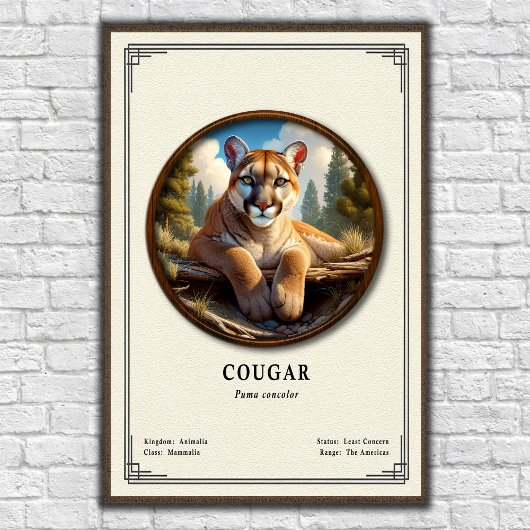 Puma Zoologie Serie Poster