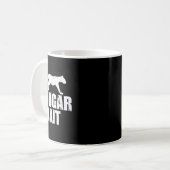 Pumaba Köder Lustiges Geschenk Puma Jagd Angeln Dr Kaffeetasse (Vorderseite Links)