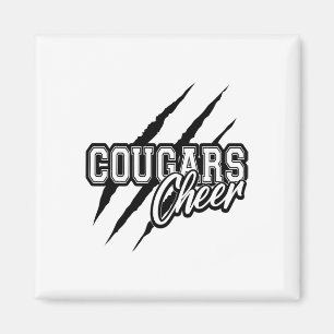 Pumas jubeln zurück zur Schul-Cheerleading-Team-Sp Magnet
