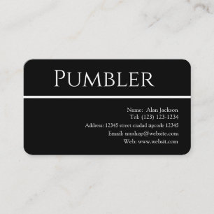 Pumbler-Visitenkarte Visitenkarte