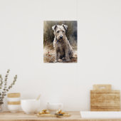 Pumi Dog Art Print Poster (Küche)