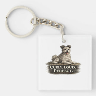 Pumi Dog – Curly Loud Perfect Schlüsselanhänger
