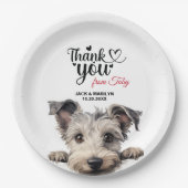 Pumi Dog Pappteller (Vorderseite)