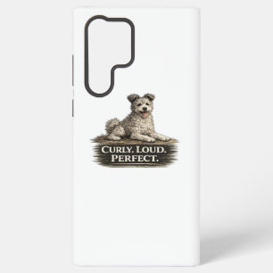 Pumi Hund – Lockig Laut Perfekt Samsung Galaxy Hülle