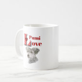 Pumi Kaffeetasse (Vorderseite Links)