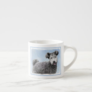 Pumi Painting - Niedliche Original Hunde Kunst Espressotasse