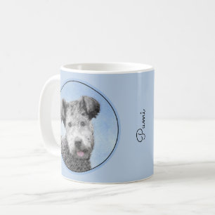 Pumi Painting - Niedliche Original Hunde Kunst Kaffeetasse