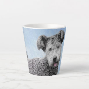 Pumi Painting - Niedliche Original Hunde Kunst Milchtasse