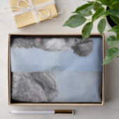 Pumi Painting - Niedliche Original Hunde Kunst Seidenpapier (Geschenk)