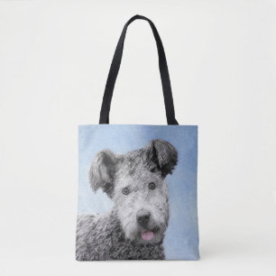 Pumi Painting - Niedliche Original Hunde Kunst Tasche