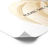 Pumkin Baby Duwer Lieblingsunterschrift Poster (Ecke)