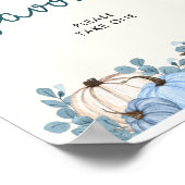 Pumkin Baby Duwer Lieblingsunterschrift Poster (Ecke)