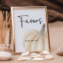 Pumkin Baby Duwer Lieblingsunterschrift Poster