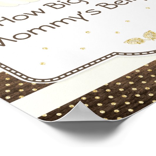 Pumkin Baby Duwer Mommy's Bauchelspiel, Wood Elvor Poster (Ecke)