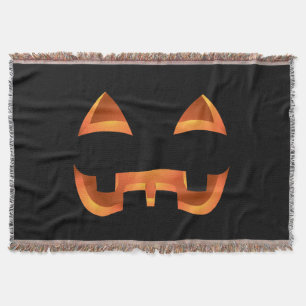Pumkin Blanket Fun Halloween-Knöcheldekor Decke