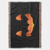 Pumkin Blanket Fun Halloween-Knöcheldekor Decke (Vorderseite Vertikal)