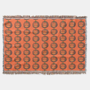 Pumkin Blanket Fun Halloween-Knöcheldekor Decke