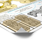 Pumkin Cream Coach Dankbare Hochzeitskarte Poster (Ecke)