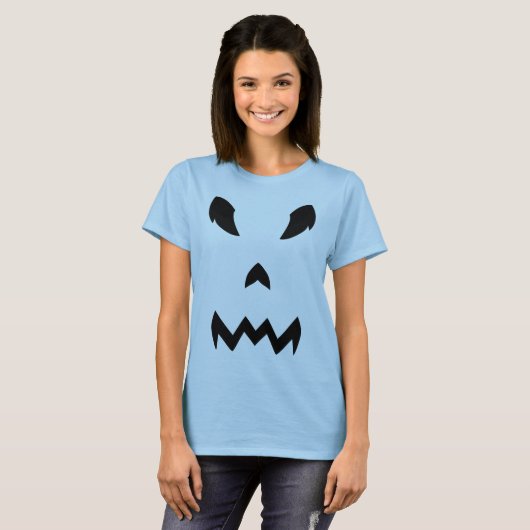 Pumkin Face Halloween Tshirt (Vorne ganz)