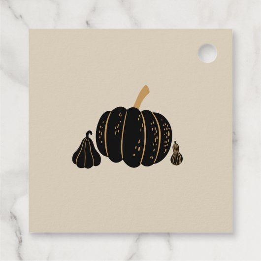 Pumkin halloween Fall Danke, dass ihr einen eigene Geschenkanhänger (Rückseite)