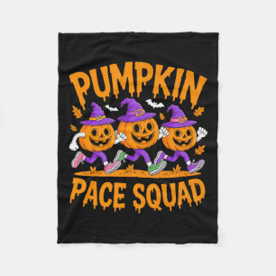 Pumkin Pace Squad Runner Costume Halloween Runnin Fleecedecke