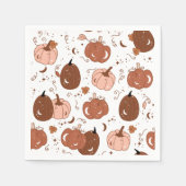 Pumkin Patch 50 Cocktail Papier Napkin Serviette (Vorderseite)